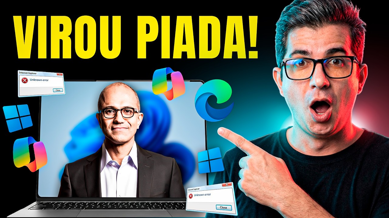 😂A Microsoft Mandou PARAR de Chamar a IA de LIXO e virou Meme (De novo!)