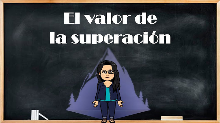 El valor de la superación