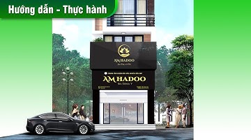 Hướng dẫn thiết kế biển quảng cáo ốp alu hợp kim nhôm composite | Design billboards for rice
