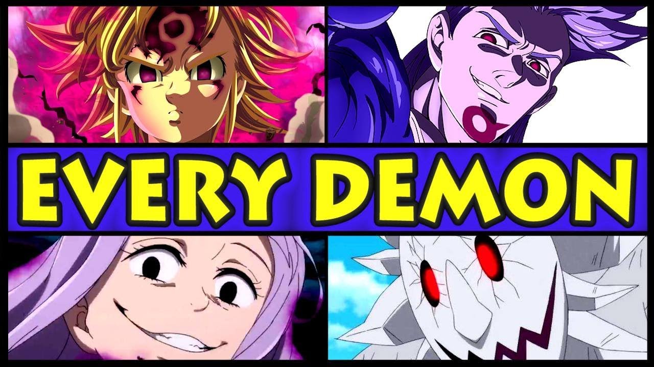 7 deadly sins demons