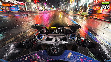 ⁴ᴷ⁶⁰ GTA 5: POV Photorealistic Graphics Ride Gameplay on RTX™ 4090 Maxed-Out - Ray-Tracing Mod