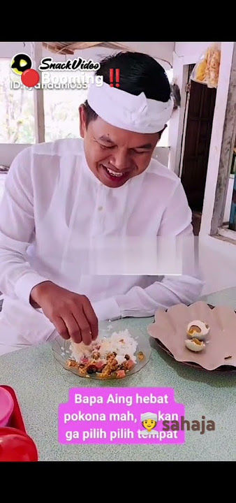 pola hidup Sederhana dimanapun KDM berada 🫖👳‍♀️