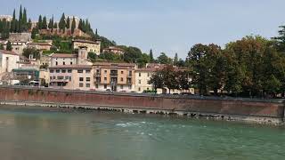 Etsch Fluss In Verona, Italien