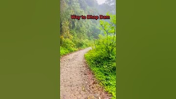 Way to Dhap Dam off road #travel #vlog #gunaraj_gautam