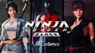 NINJA GAIDEN 2 Black || All Costumes