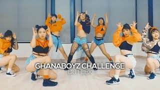 DJ Flex - Ghana Boyz Challenge : Donkee Choreography