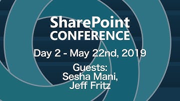 SPTV with Sesha Mani, Live from SharePoint Conference 2019
