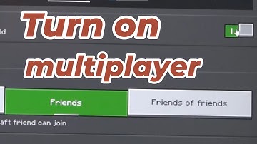How invite friends in Minecraft Bedrock Edition