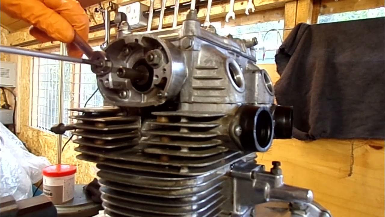 Honda CB350 Part 16B Valve Stem Clearance YouTube