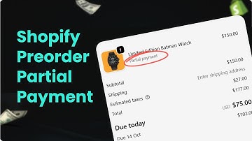 Shopify Preorder Partial Payment 2025 | Buy Now Pay Later