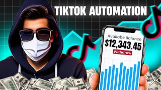 I Found a Fully AI TIKTOK AUTOMATION Side Hustle to Make $12,343/M Easily