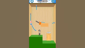 rescue cut rope puzzle stage 1936| rescue cut rope puzzle game for android and iOS #short