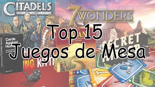 🎲 ¿Los Mejores Juegos de Mesa de todos los tiempos? - TOP 15 - Actualizado 2022 🏆