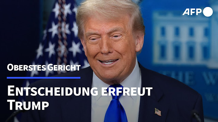 Oberstes US-Gericht stärkt Trump - Präsident hocherfreut | AFP