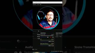 Circular Webcam In OBS Studio #shorts #circularwebcam #shortvideo #obs #tech