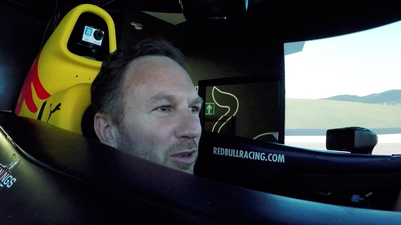 The Red Bull Racing Simulator Challenge Christian Horner
