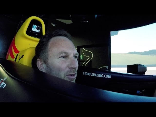 The Red Bull Racing Simulator Challenge: Christian Horner - YouTube