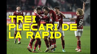 Victor Angelescu a anunțat trei plecări de la Rapid! Ce se va întâmpla cu Bogdan Lobonț