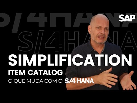 Vídeo: O que é lista de simplificação em S 4 Hana?