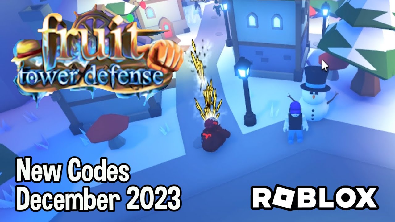 Roblox Fruit Tower Defense Codes (December 2023)