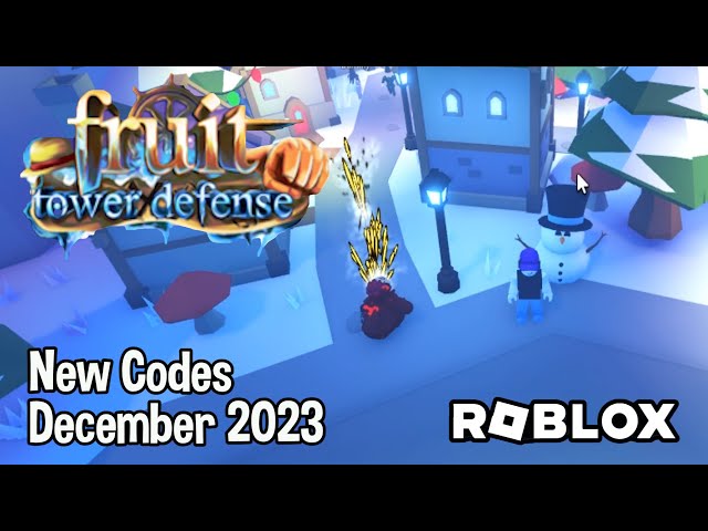 Roblox Fruit Tower Defense Codes (December 2023)