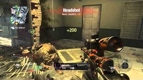 Black Ops L96A1 Rampage 2- Collateral + Epic Killfeed