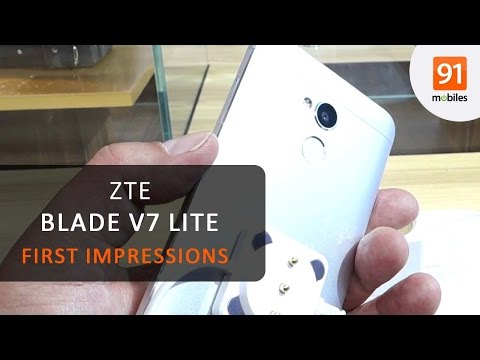 ZTE Blade V7 Lite: First Look | Hands on | Price