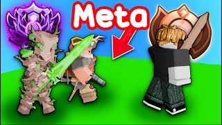 Using RANKED METAS In NORMAL 5v5! (Roblox Bedwars)