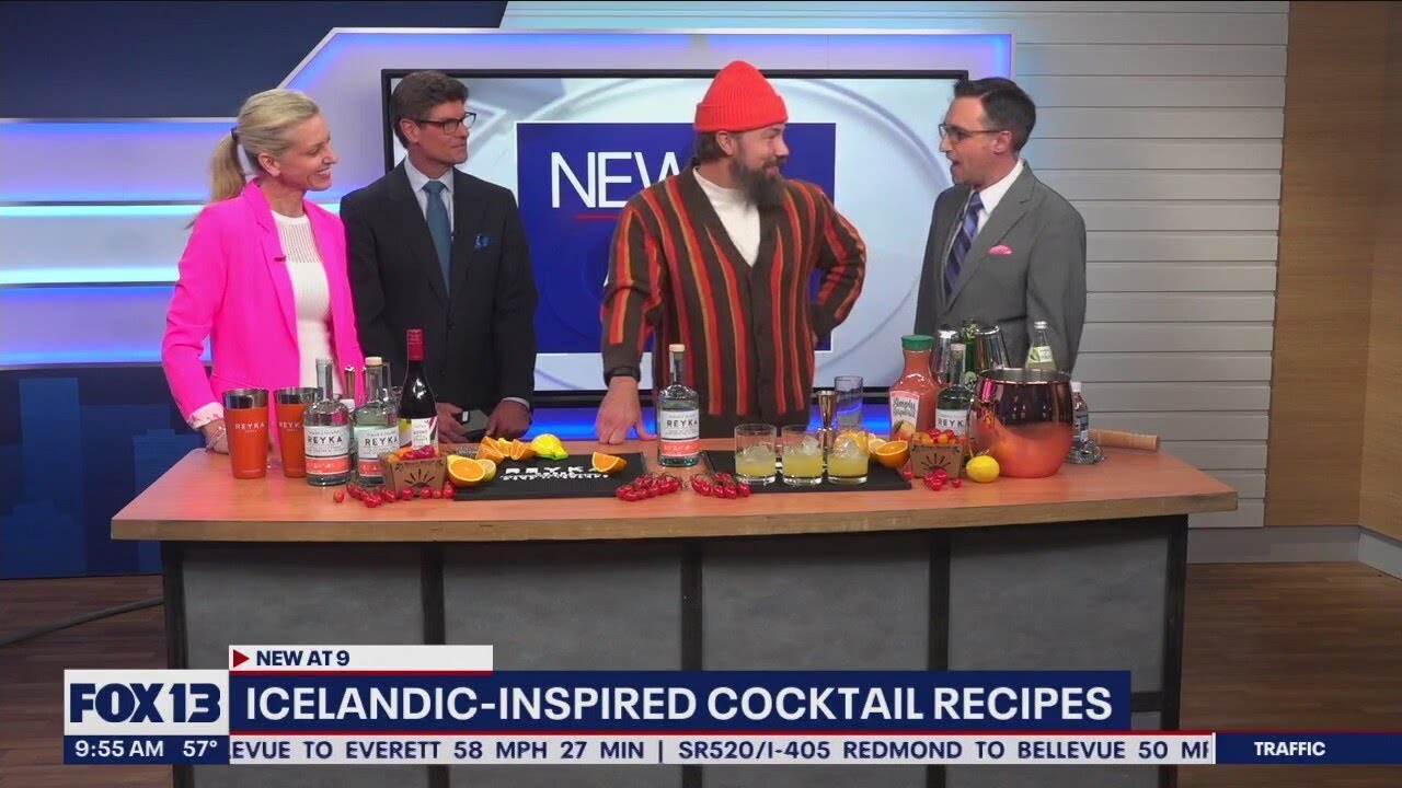 Taste of Iceland Festival Icelandic cocktail recipes YouTube