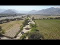 Quadcopter View Of An Ancient Circular Well System In Nazca Peru