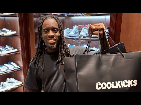 Kai Cenat Goes Shopping For Sneakers With COOLKICKS