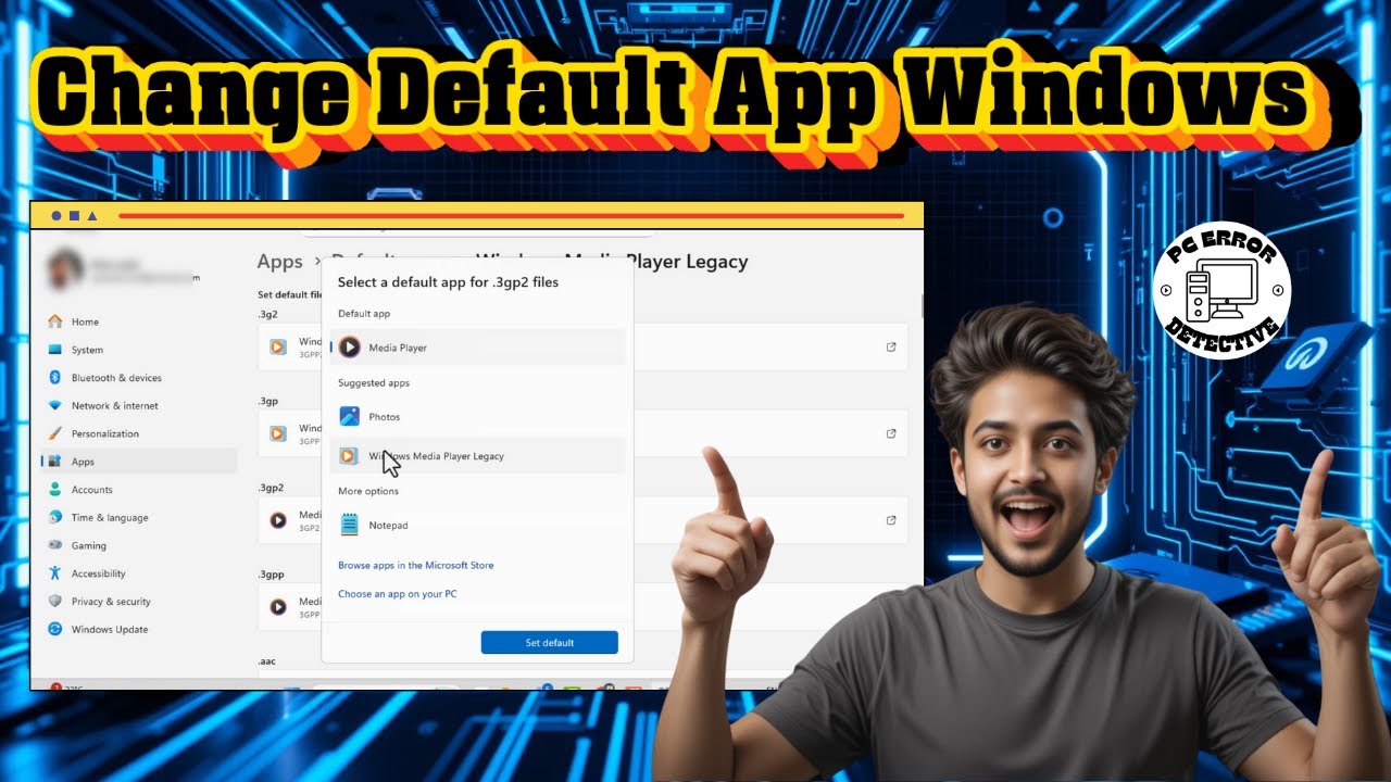 Как изменить параметр "Всегда открывать с помощью" в Windows 11 | Исправление ассоциаций файлов (...