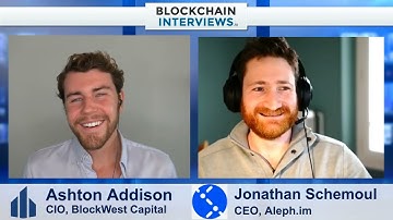 Jonathan Schemoul, CEO of Aleph.im | Blockchain Interviews