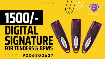 Digital Signature Certificate_DSC for E Tenders BPMS_Which DSC for Me?