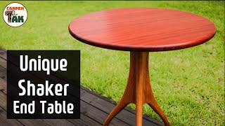 ⚡Awesome Build a Unique Shaker End Table  Woodworking process