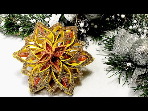Video: How To Make A Beautiful Christmas Mask With Your Own Hands