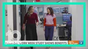 Less stress in the workplace? A 4-day workweek could be a solution, study suggests