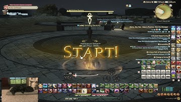 FFXIV ShadowBringers 5.55 Full SAM ability rotation showcase