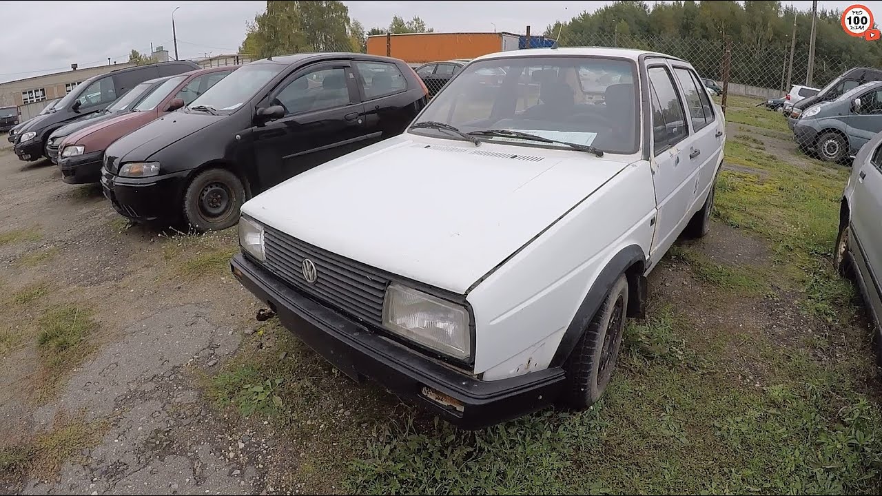 СТАРЕНЬКИЙ ФОЛЬКСВАГЕН Джетта МК2, с КОНФИСКАТА, и ВСЕГО-ТО за 275 ...