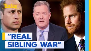 Piers Morgan on why Prince William won't see Prince Harry | Today Show Australia