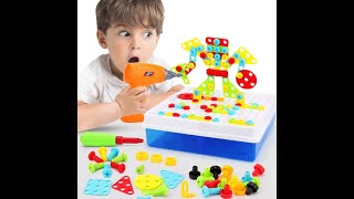 Jouets Puzzle  de Construction, ensembles doutils de jeu pour enfants