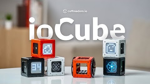 ioCube｜プログラミングが遊び感覚で学べる！キューブ型ロボットキット【クラウドファンディング | Kibidango（きびだんご）】