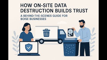 🔒 How On-Site Data Destruction Builds Trust | A Guide for Boise Businesses