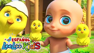 Los Pollitos Pio Pio  Canciones Para Niños!  Canciones Infantiles En Español  Dibujos Animados