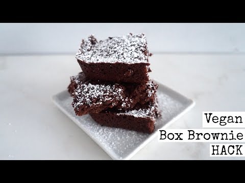 Vegan Box Brownie Hack | It Works!
