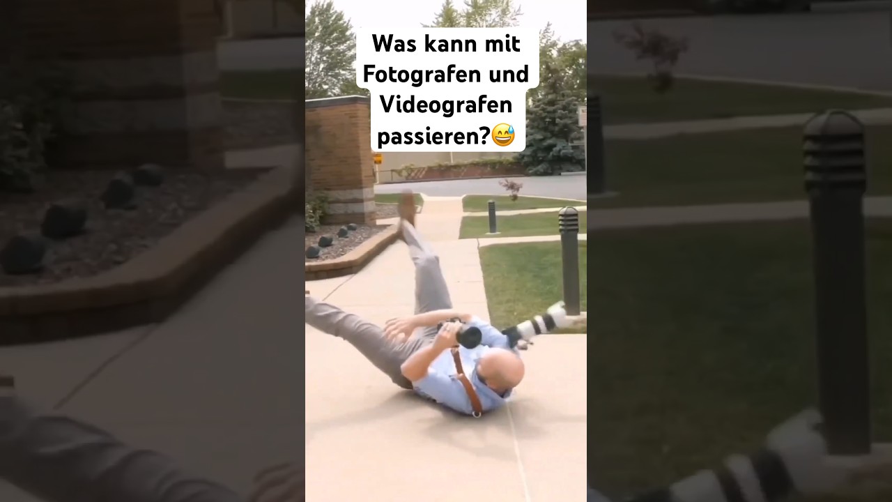 Crash 🙉 Kamera 📸 Fotografen 