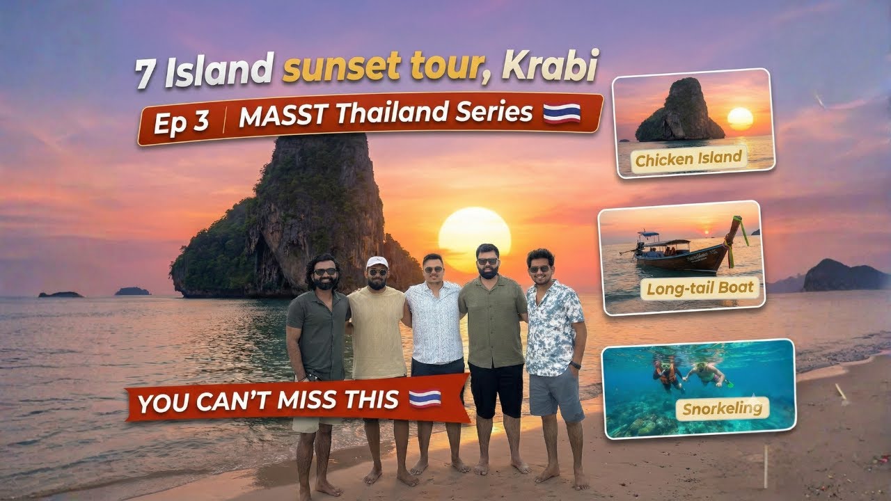 Most VIRAL Thing to do in Krabi! (Bioluminescent Plankton) ✨