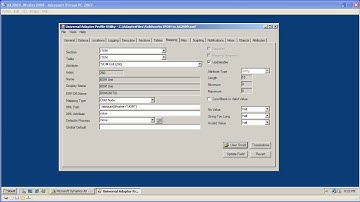 Demonstration of the MS Dynamics - Enterprise PDM Connector