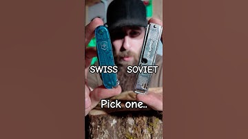 Soviet vs Swiss Army Knife! #edcgear