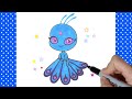 How to Draw Miraculous Ladybug Kwami ㅣDuusu★ 미라큘러스 레이디버그  콰미요정 그리기 ㅣ두수